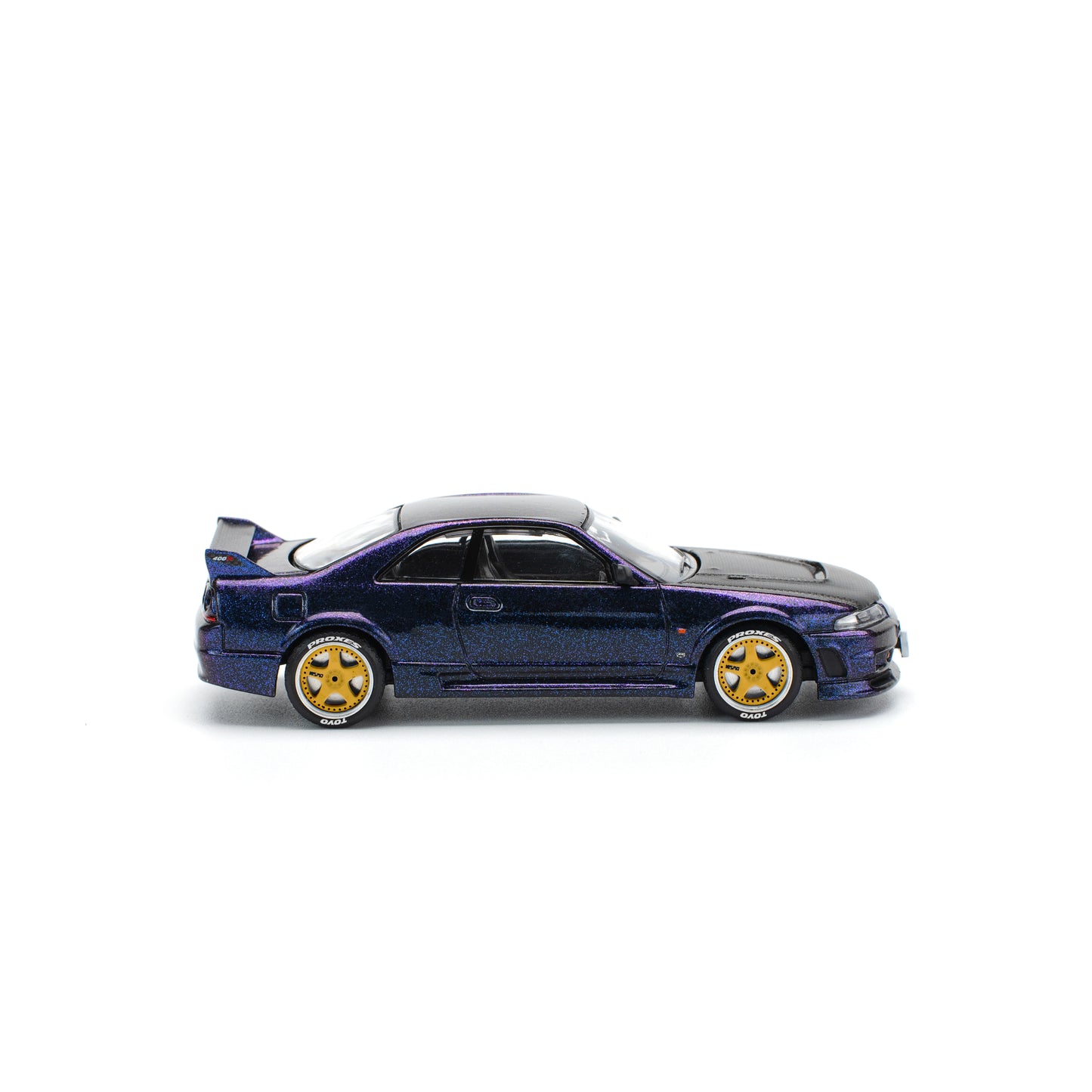 Pop Race 1:64 Nissan Skyline GT-R R33 Nismo - Midnight Purple