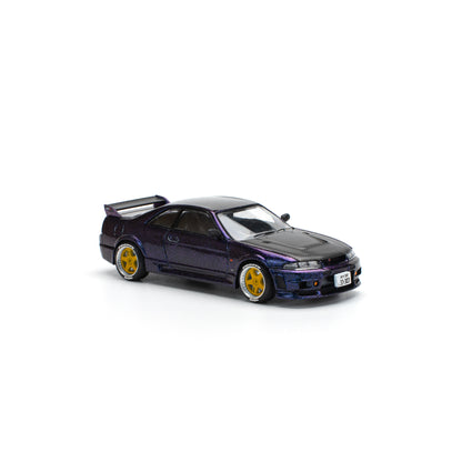 Pop Race 1:64 Nissan Skyline GT-R R33 Nismo - Midnight Purple