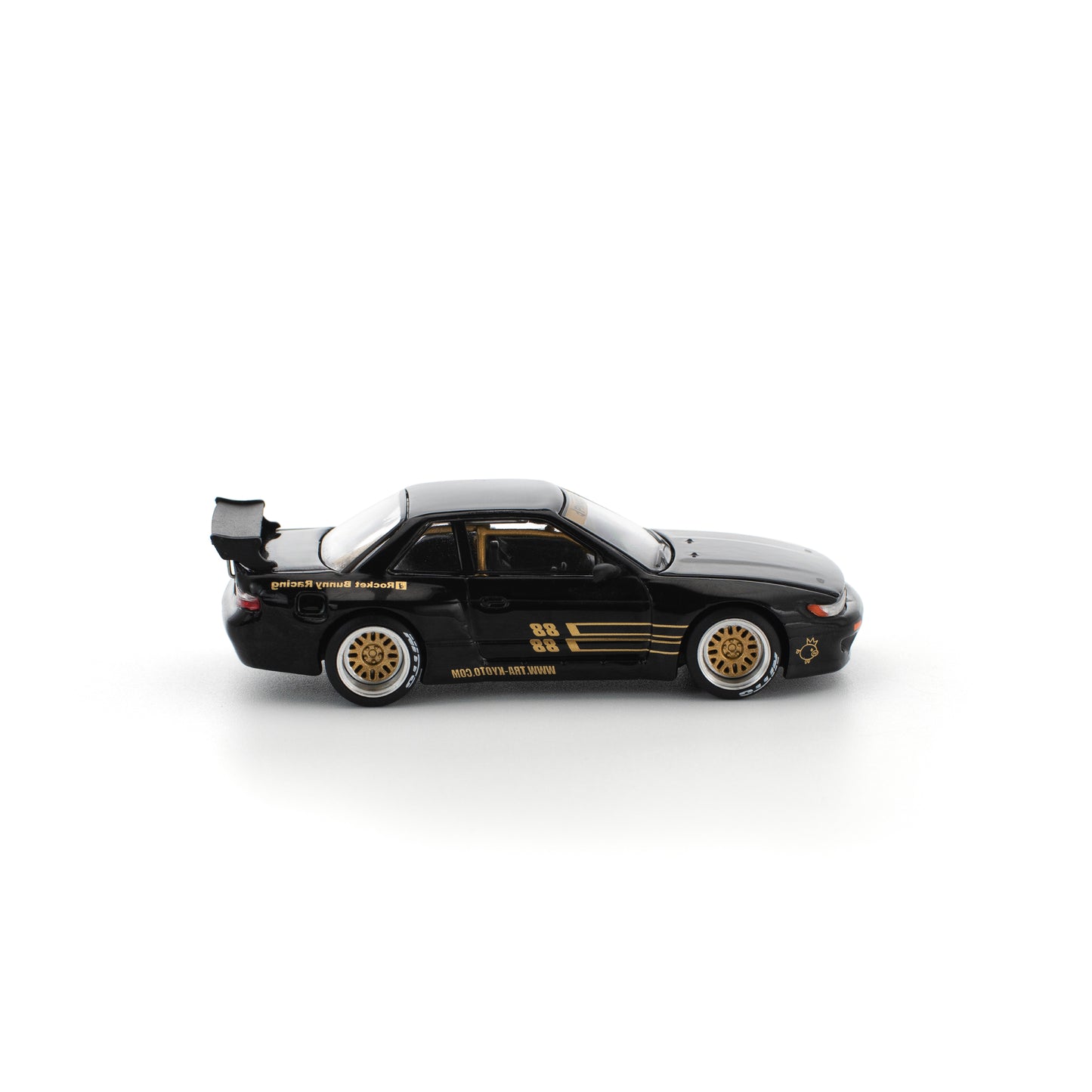 Pop Race 1:64 Pandem Nissan Silvia S13 - Black