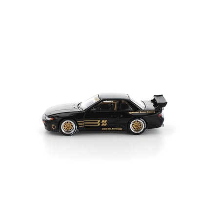 Pop Race 1:64 Pandem Nissan Silvia S13 - Black