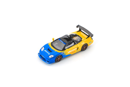 Pop Race 1:64 Spoon Honda NSX-R GT - Yellow/Blue