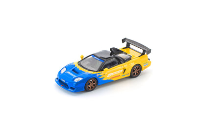 Pop Race 1:64 Spoon Honda NSX-R GT - Yellow/Blue
