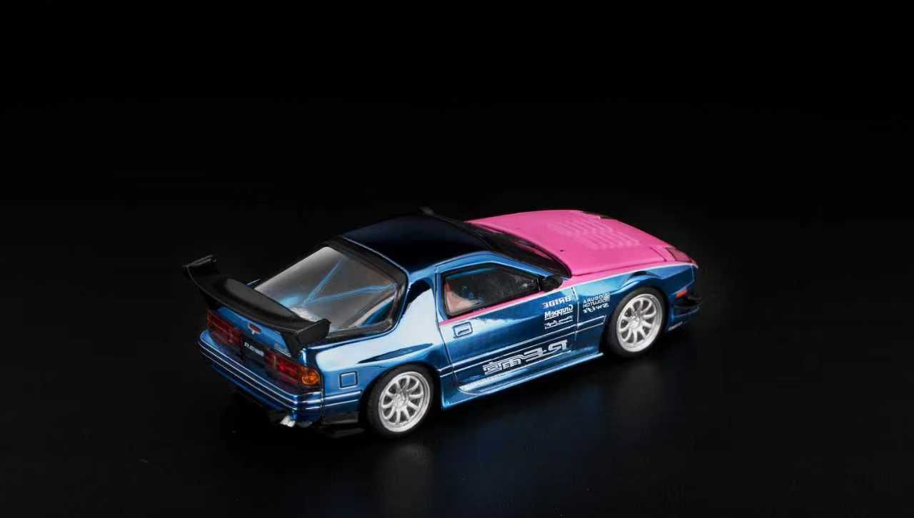 Pop Race 1:64 Mazda RX7 FC3S RE-Amemiya Los Angeles Edition