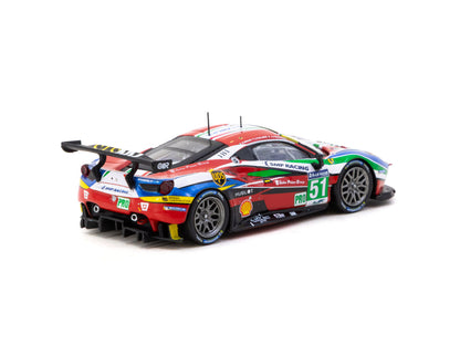 Tarmac Works HOBBY64 1:64 Ferrari 488 GTE 24h of Le Mans 2016 G. Bruni / J. Calado / A. Pier Guidi