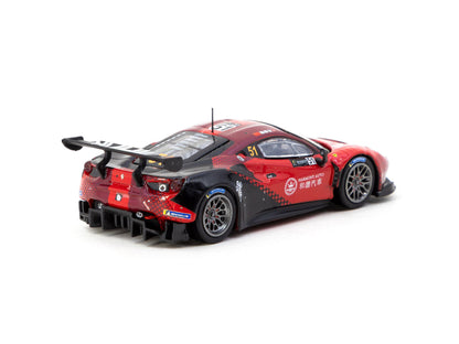Tarmac Works X iXO Models 1:64 Ferrari 488 GT3 Macau GT Cup 2022 Harmony Racing #51 - HOBBY64