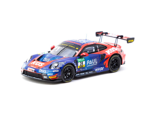 Tarmac Works X iXO Models 1:64 Porsche 911 GT3 R DTM 2023 #24 - HOBBY64