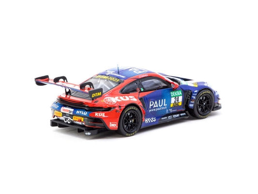 Tarmac Works X iXO Models 1:64 Porsche 911 GT3 R DTM 2023 #24 - HOBBY64