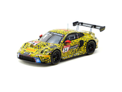 Tarmac Works X iXO Models 1:64 Porsche 911 GT3 R Nürburgring 24h 2023 #54 - HOBBY64