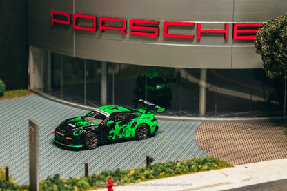 Tarmac Works 1:64 HOBBY64 Porsche 911 GT3 Cup (992) Fire Monkey Motorsport