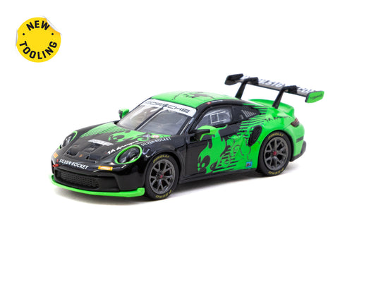 Tarmac Works 1:64 HOBBY64 Porsche 911 GT3 Cup (992) Fire Monkey Motorsport
