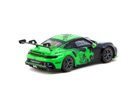 Tarmac Works 1:64 HOBBY64 Porsche 911 GT3 Cup (992) Fire Monkey Motorsport