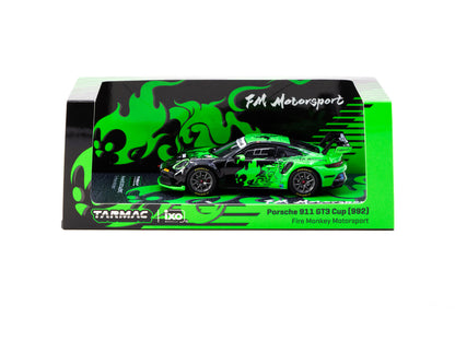 Tarmac Works 1:64 HOBBY64 Porsche 911 GT3 Cup (992) Fire Monkey Motorsport