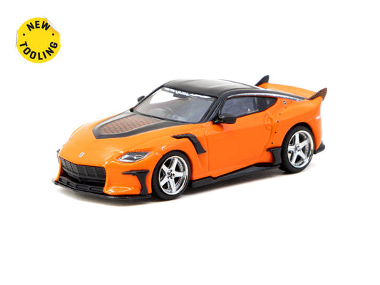 Tarmac Works 1:64 Nissan VeilSide FFZ400 Fairlady Z Orange - GLOBAL64