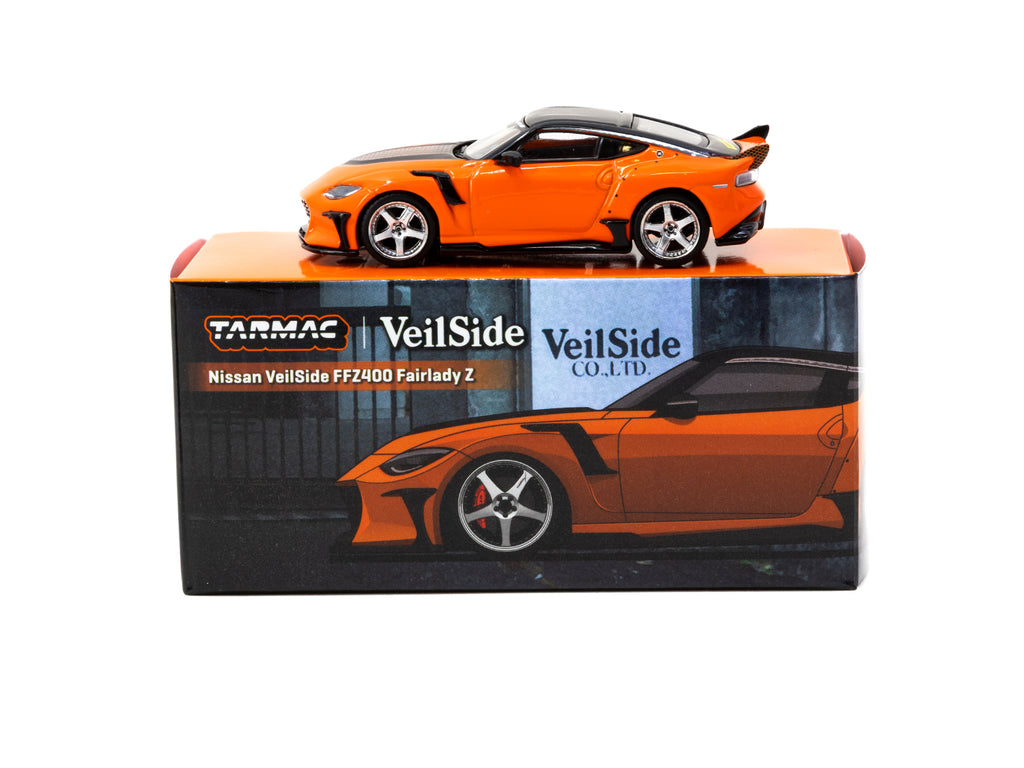 Tarmac Works 1:64 Nissan VeilSide FFZ400 Fairlady Z Orange - GLOBAL64