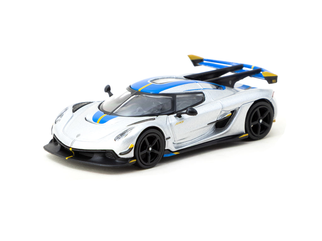 Tarmac Works 1:64 Koenigsegg Jesko Attack – Silver – Global64 MiJo Exclusives