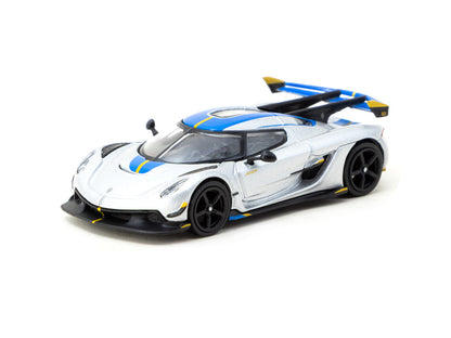 Tarmac Works 1:64 Koenigsegg Jesko Attack – Silver – Global64 MiJo Exclusives