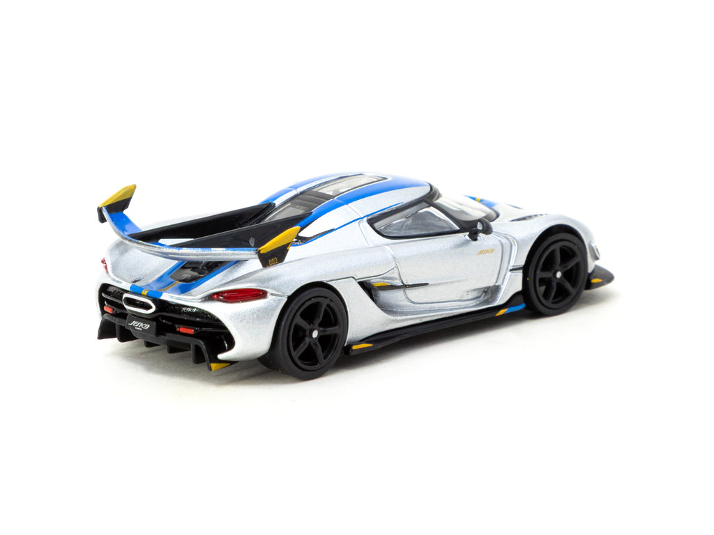 Tarmac Works 1:64 Koenigsegg Jesko Attack – Silver – Global64 MiJo Exclusives