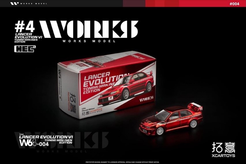 (LIMIT 1) WORKS 1:64 Lancer Evolution VI TME HEC 2026