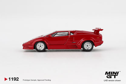 Mini GT 1:64 Lamborghini Countach 25th Anniversary - Red