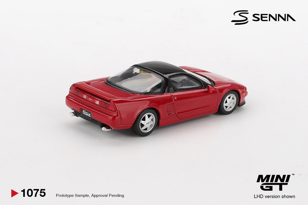 Mini GT 1:64 Honda NS-X Prototype Midship Sports 1989 Ayrton Senna w/Figure