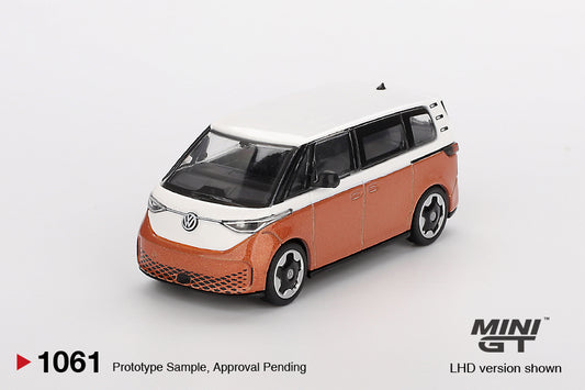 Mini GT 1:64 Volkswagen ID.Buzz - Candy White / Energetic Orange