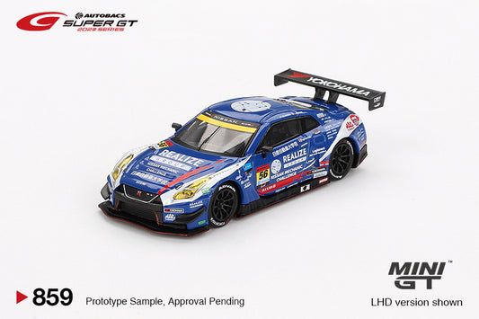 Mini GT 1:64 Japan Exclusive Nissan GT-R NISMO GT3 #56 "Realize Nissan Mechanic Challenge GT-R” Kondo Racing 2023 Super GT Series