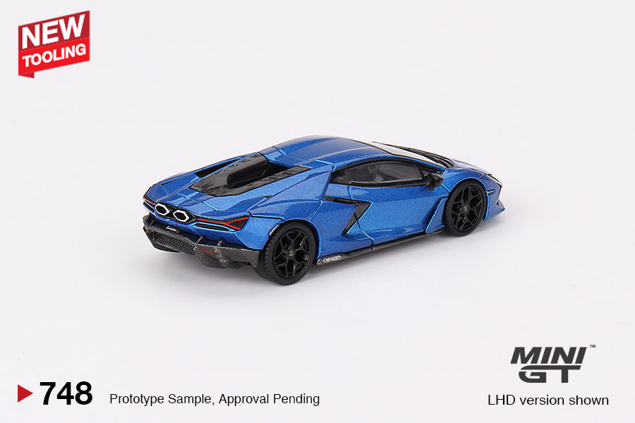 Mini GT 1:64 Lamborghini Revuelto Blu Eleos