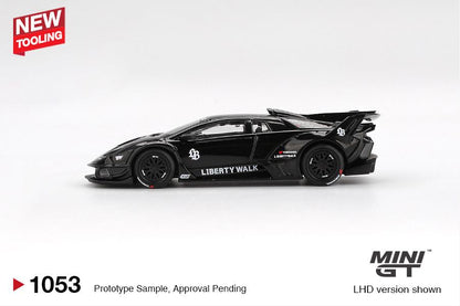 Mini GT 1:64 Lamborghini LB-Silhouette WORKS MURCIELAGO GT- Evo Black