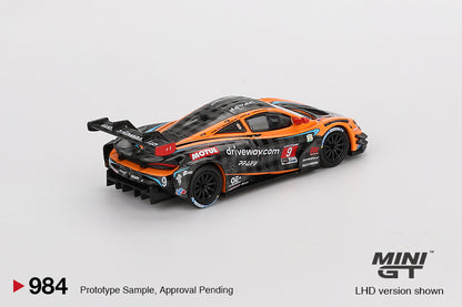 Mini GT 1:64 McLaren 720S GT3 Evo Pfaff Motorsports 2024 IMSA Daytona 24 Hrs