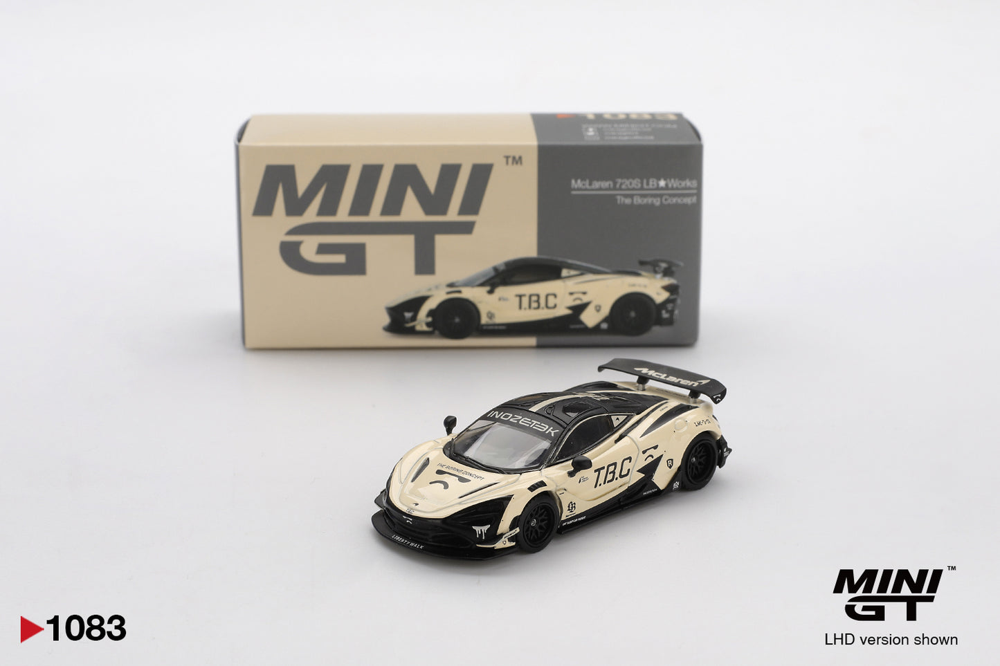 Mini GT 1:64 McLaren 720S LB★Works The Boring Concept