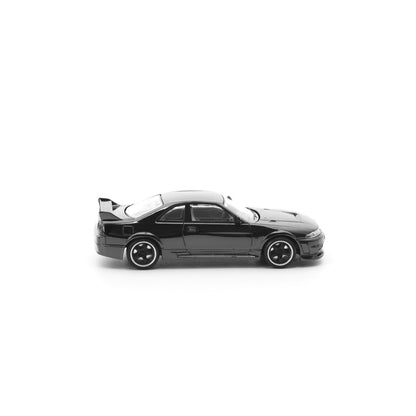 Pop Race 1:64 R33 GT-R - Dark Chrome Series