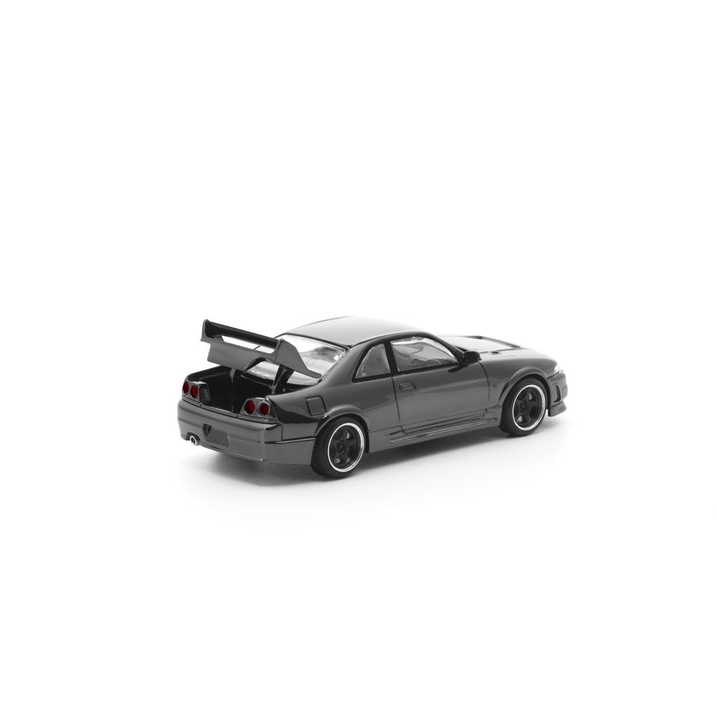 Pop Race 1:64 R33 GT-R - Dark Chrome Series