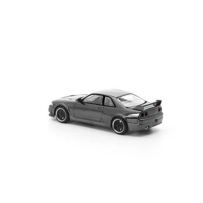 Pop Race 1:64 R33 GT-R - Dark Chrome Series