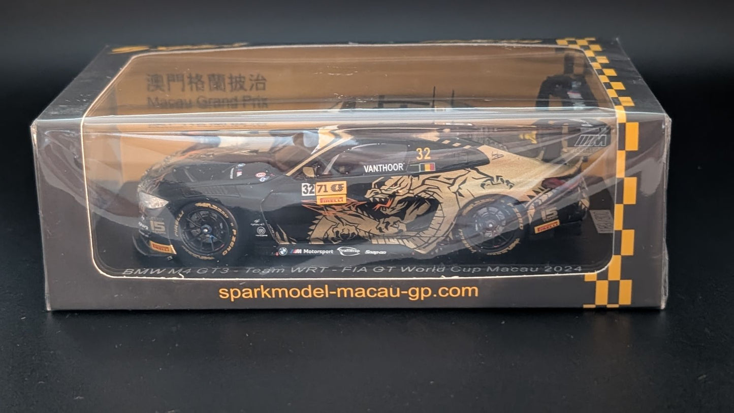 Spark 1:43 BMW M4 GT3 No.32 Team WRT FIA GT World Cup Macau 2024
