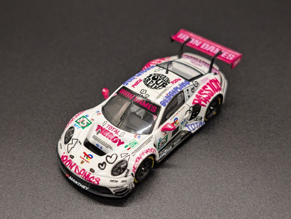 Spark 1:64 Porsche 911 GT3 R LMGT3 No.85 IRON DAMES Le Mans 24H 2025 C. Martin - R. Frey - S. Bovy